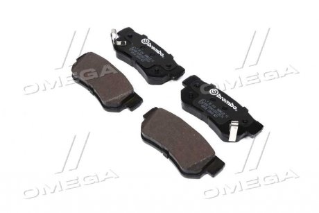 Колодки тормозные (задние) Hyundai Tucson 04-/Santa Fe/Getz/Sonata 98-12/Kia Sportage/Carens 04- BREMBO P 30 014