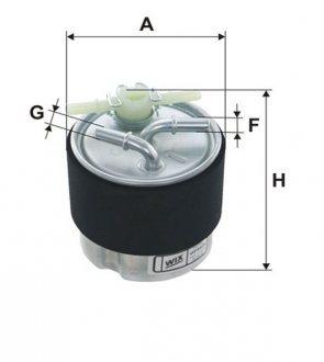 Фільтр паливний NISSAN QASHQAI 1.5-2.0 DCI 07-, MURANO 2.5 DCI 10-(вир-во WIX-FILTERS) WIX FILTERS WF8420