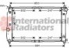Радиатор охлаждения Chevrolet Aveo 1.4i 03- Van Wezel 81002067 (фото 1)