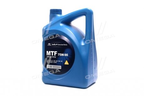 Олива трансміс. Mobis Hyundai/Kia MTF Gear Oil 75W-90 04300-5L6A0 (Каністра 6л) Hyundai/Kia/Mobis 043005L6A0