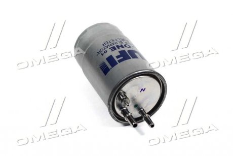 Фильтр топливный Citroen Nemo 1.3HDi 10-/Fiat Doblo 1.3-2.0D Multijet 05- UFI 24.ONE.01