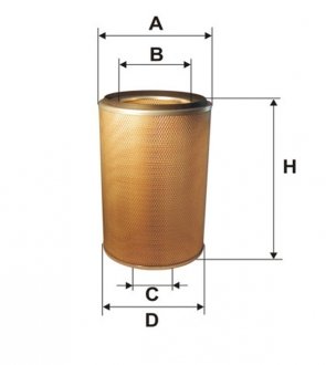 Фільтр повітряний RENAULT (TRUCK) /AM401/2 (WIX-FILTERS UA) WIX FILTERS 93347E