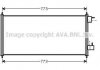 Радіатор кондиціонера FORD Transit Connect (P65, P70, P80) (AVA) AVA COOLING FDA5361 (фото 1)