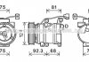 Радиатор охлаждения VW Golf III 1.8-2.0 91-98 AVA COOLING VN2099 (фото 2)