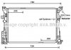 Радиатор охлаждения VW Passat 1.6-2.0/1.9TDI 90-97 AVA COOLING VNA2121 (фото 2)