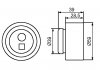 Ролик натяжний ременя ГРМ CITROEN AX/PEUGEOT 106 92-96 GMB GT50520 (фото 5)