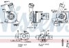 Турбіна VOLKSWAGEN MULTIVAN (7H, 7E) (03-) 2.5 TDi (вир-во) NISSENS 93118 (фото 3)