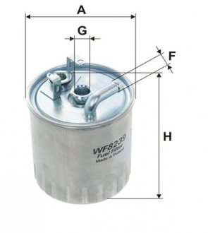 Фильтр топливный MB A-class (W168) OM668 98-05 WIX FILTERS WF8239 (фото 1)