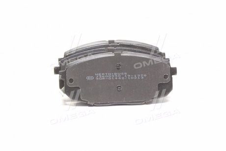 Колодки тормозные (передние) Hyundai i30 07-12/Kia Cee'd 06-/Carens 02-/Cerato 09-/Soul 14- JAKOPARTS J3600330