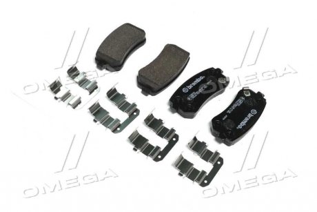 Колодки тормозные (задние) Hyundai ix35/Sonata/Kia Cerato/Sportage 09- BREMBO P 30 051