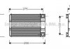 Радіатор обігрівача MERCEDES C-CLASS W 203 (00-) (AVA) AVA COOLING MSA6312 (фото 1)