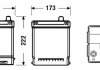 Акумуляторна батарея 70Ah/540A (270x173x222/+R/B9) Excell Азія EXIDE EB704 (фото 4)