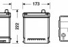 Акумуляторна батарея 70Ah/540A (270x173x222/+L/B9) Excell Азія EXIDE EB705 (фото 4)