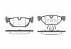 Колодки тормозные (задние) BMW 1 (E81-82/E87-88)/3 (E90-93) 04-13/X1 (E84) 09-15 REMSA 1145.00 (фото 3)