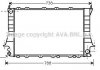 Радиатор охлаждения Audi 100/A6 90-97 AVA COOLING AIA2083 (фото 1)