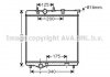 Радиатор охлаждения Citroen Berlingo/Peugeot Partner 96- AVA COOLING PE2300 (фото 2)