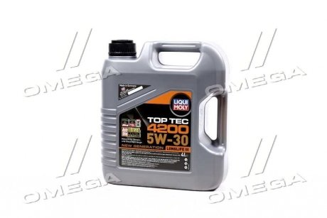 Олива моторна TOP TEC 4200 5W-30 (Каністра 4л) LIQUI MOLY 3715