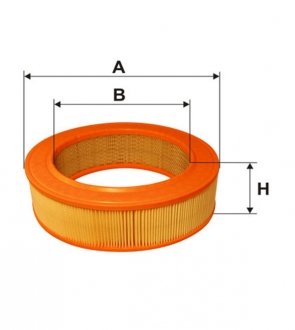 Фильтр воздушный MB (W123/S123) 2.0-4.0D/ 210/410 2.3 76-90 WIX FILTERS WA6386