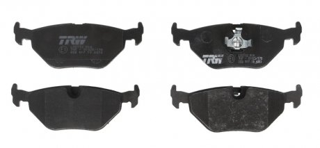 Колодки тормозные (задние) BMW 3 (E30/E36/E46) 90-98/ 5 (E34) -97 TRW GDB917 (фото 1)