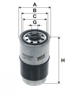 Фильтр топливный VW/Audi 1.6/1.9D/TD WIX FILTERS WF8056 (фото 1)