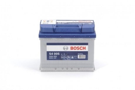 Акумуляторна батарея 60Ah/540A (242x175x190/+R/B13) BOSCH 0092S40050