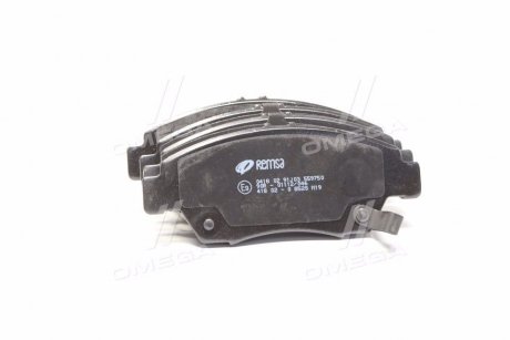 Колодки тормозные (передние) Honda Civic V/VI/VII 91-05/CRX III 92-98/Jazz 08-14 REMSA 0418.02