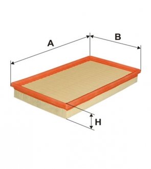 Фільтр повітряний BMW /AP089 (вир-во WIX-FILTERS) WIX FILTERS WA6260