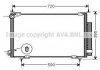 Конденсор кондиціонера CR-V 20i MT/AT 02- (AVA) AVA COOLING HD5201D (фото 1)