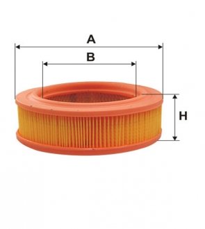 Фільтр повітряний /AR219 (вир-во -FILTERS) WIX FILTERS WA6401 (фото 1)