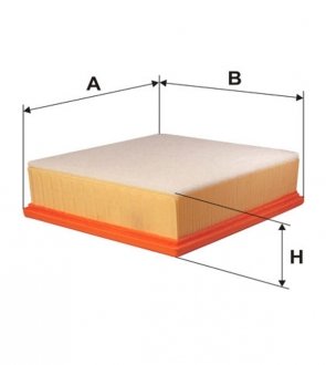 Фільтр повітряний /165/4 (вир-во WIX-FILTERS) WIX FILTERS WA9417