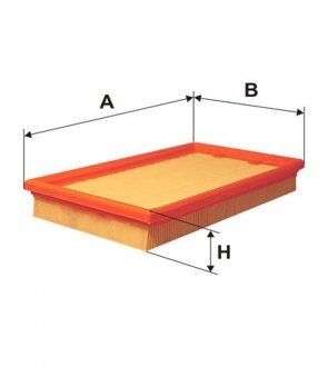 Фільтр повітряний /190/3 (WIX-FILTERS) WIX FILTERS WA9550 (фото 1)