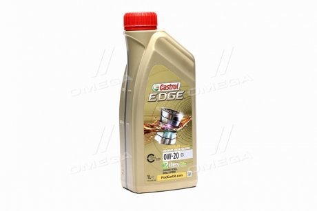 Олива моторна EDGE 0W-20 C5 (Каністра 1л) CASTROL 15CC94 (фото 1)