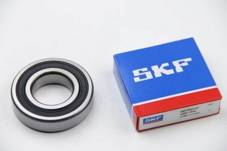 Підшипник кульковий 6207 2RS1 (35х72х17) SKF 6207-2RS1 (фото 1)