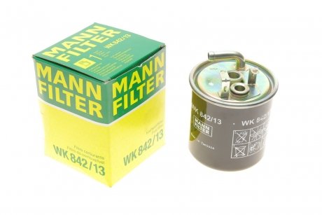 Фільтр паливний MB Sprinter/Vito 2.1D/2.2D/2.7D 99-06 OM611-612 MANN WK842/13 (фото 1)