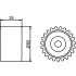 Напрямний ролик GMB GT90130 (фото 4)