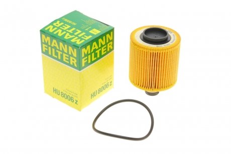 Фильтр масляный Fiat Doblo 1.6/2.0D 10- MANN HU8006Z