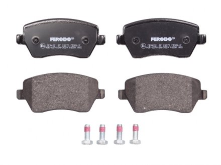 Колодки тормозные (передние) Nissan Tiida 04-13 FERODO FDB1617 (фото 1)
