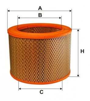 Фільтр повітряний WIX FILTERS 93206E