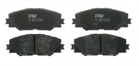 Колодки тормозные (передние) Toyota Auris 10-18/Prius 08-/Rav4 III/IV 06- TRW GDB3424
