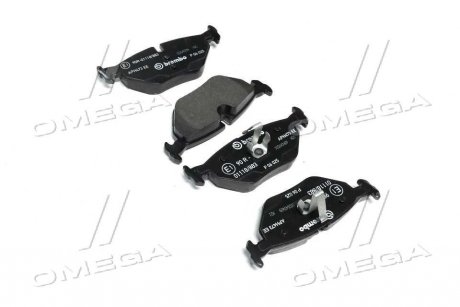 Колодки тормозные (задние) BMW 3 (E46) 98-07/Z4 (E85/E86) 03-09/Rover 75 99-05/Saab 9-5 97-09 BREMBO P06025 (фото 1)