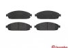 Колодки тормозные (передние) Jeep Grand Cherokee III/IV 04-/Commander 05-10 BREMBO P37010 (фото 2)