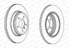 Диск тормозной (задний) BMW 5 (E60)/5 (E61)/6 (E64) 03-12 (320x20) FERODO DDF1260C (фото 2)