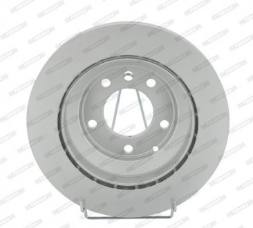 Диск тормозной (задний) Porsche Cayenne/VW Touareg 3.0-4.2 TDI 02- (330x28) FERODO DDF1580C (фото 1)