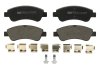 Колодки тормозные (передние) Citroen C2/C4 04-/C3 09-/Berlingo/Peugeot 206/307 96-/207 06-/208 12- FERODO FDB4066 (фото 1)