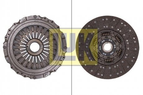 Комплект зчеплення 143 9341 10 (з вичавним)+ 343 0192 10 диск LuK 643329200