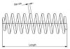 Пружина (передняя) VW Polo 1.4 16V/TDI/1.9TDI 01-09 (накл.зад.ч) (осн.Polo Cross/Dune для 1.4 16V) MONROE SP3567 (фото 1)