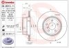 Диск тормозной (задний) BMW 5 (E60/E61) 525d/xd/i/xi/530d/xd/xi 05-10 (319.7x20) BREMBO 09.B313.11 (фото 1)