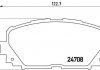 Гальмівні колодки дискові BREMBO P83101 (фото 1)