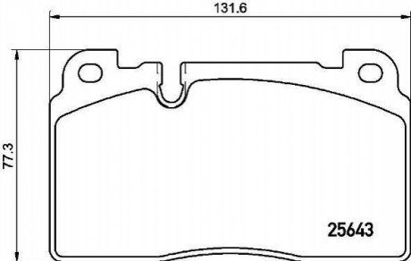 Колодки тормозные (передние) Audi A6/A7 10-18/Q5 08-17/Porsche Macan 14- BREMBO P85133