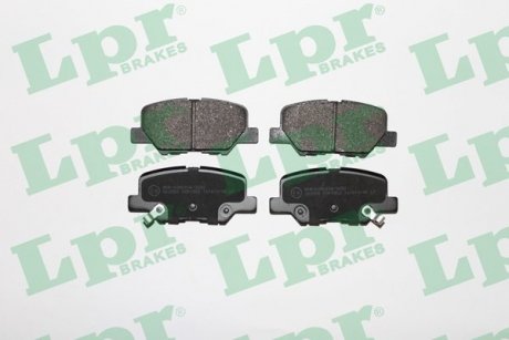 Колодки тормозные (задние) Citroen C4 Aircross/Mazda 6/Mitsubishi Outlander III/Peugeot 4008 12- LPR 05P1802